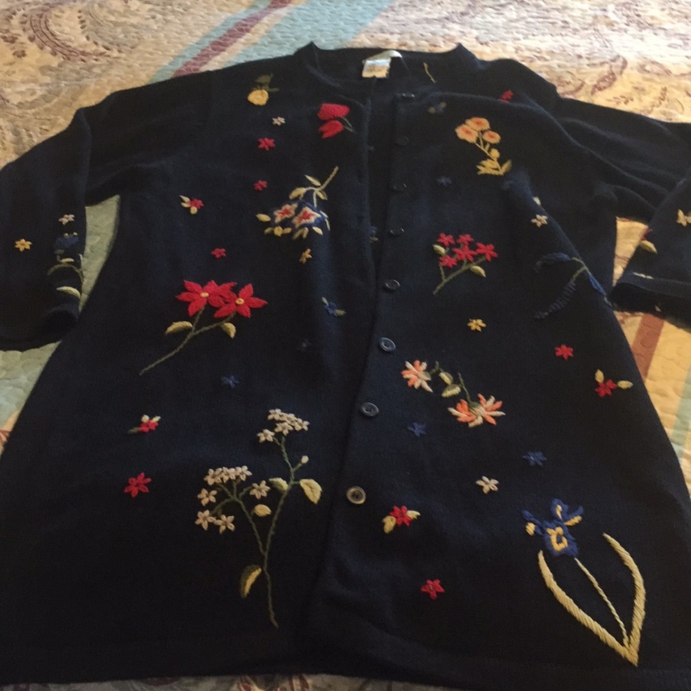 The Quacker Factory xtra long sweater
